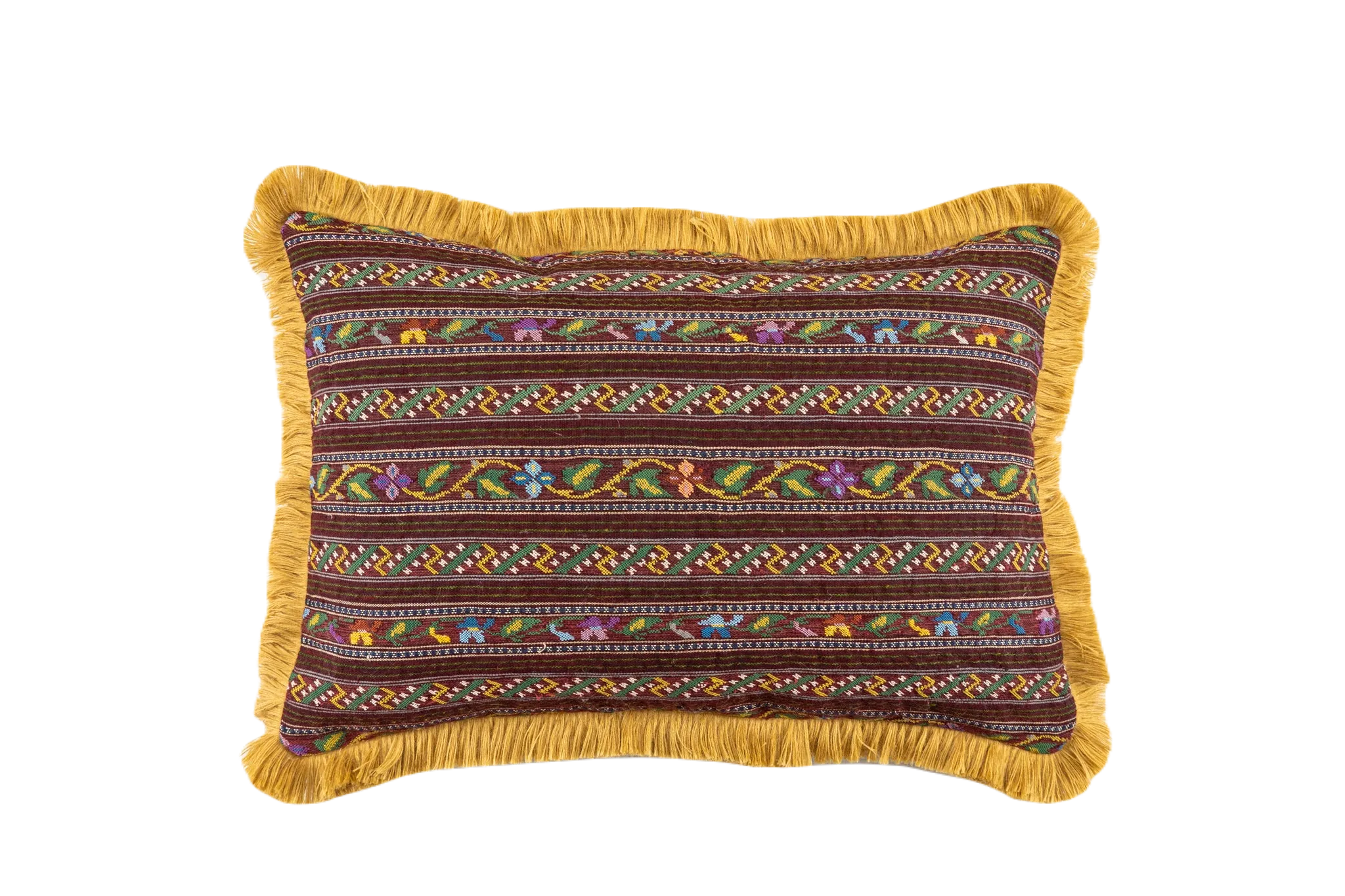 Pillow: Artifact textile, handwoven in Romania - P243