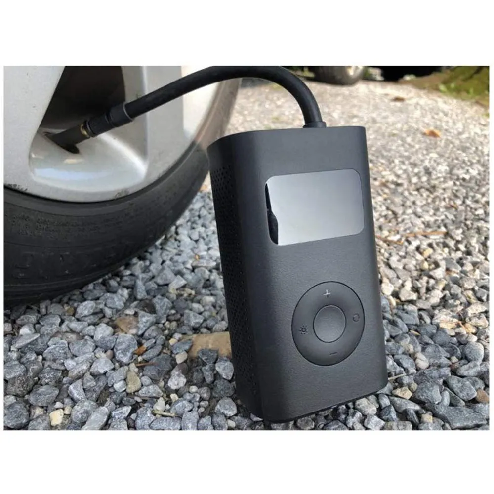 Portable Smart Digital Tire Pressure Detection Electric Inflator Pump for Bike Motorcycle Car Football