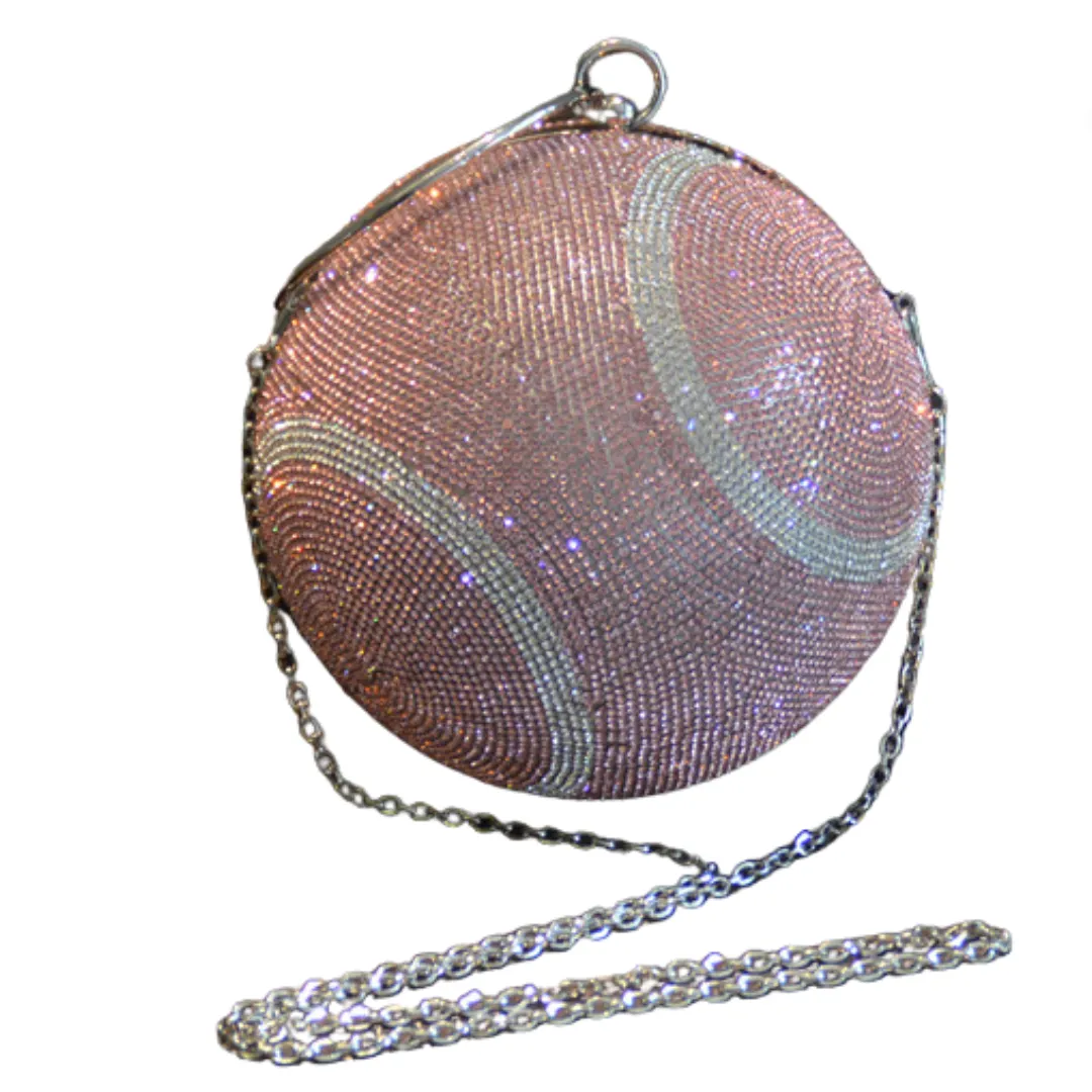 Pre Order: Rhinestone Tennis Dinner Crossbody Bag