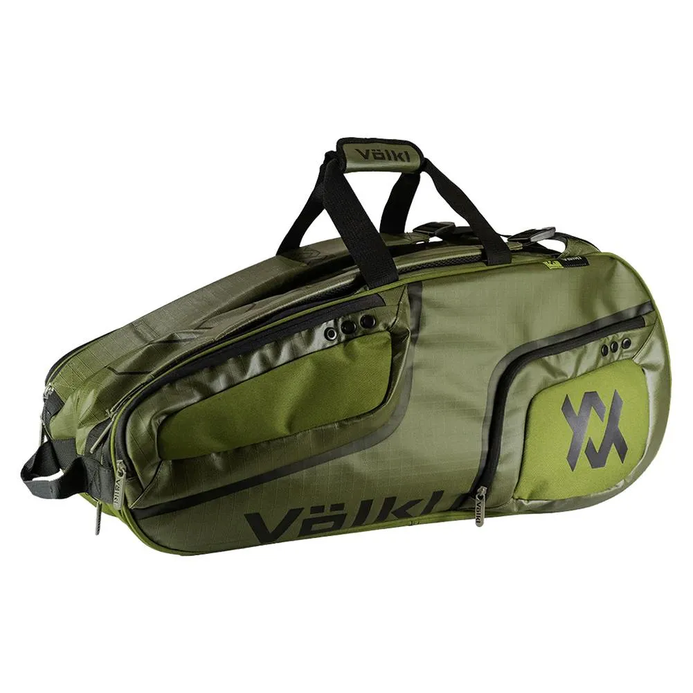 Primo Combi Tennis Bag Army Green and Black