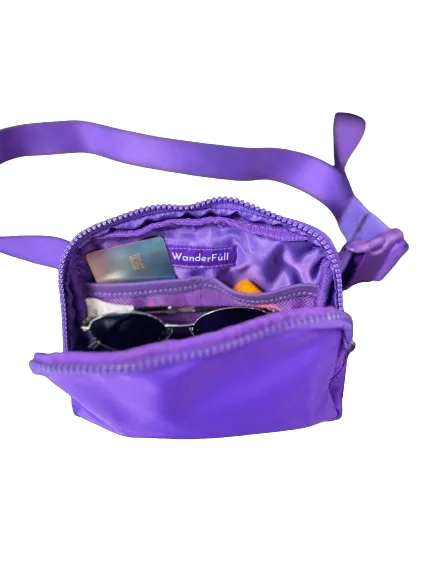 Purple HydroBeltbag® with Removable HydroHolster®