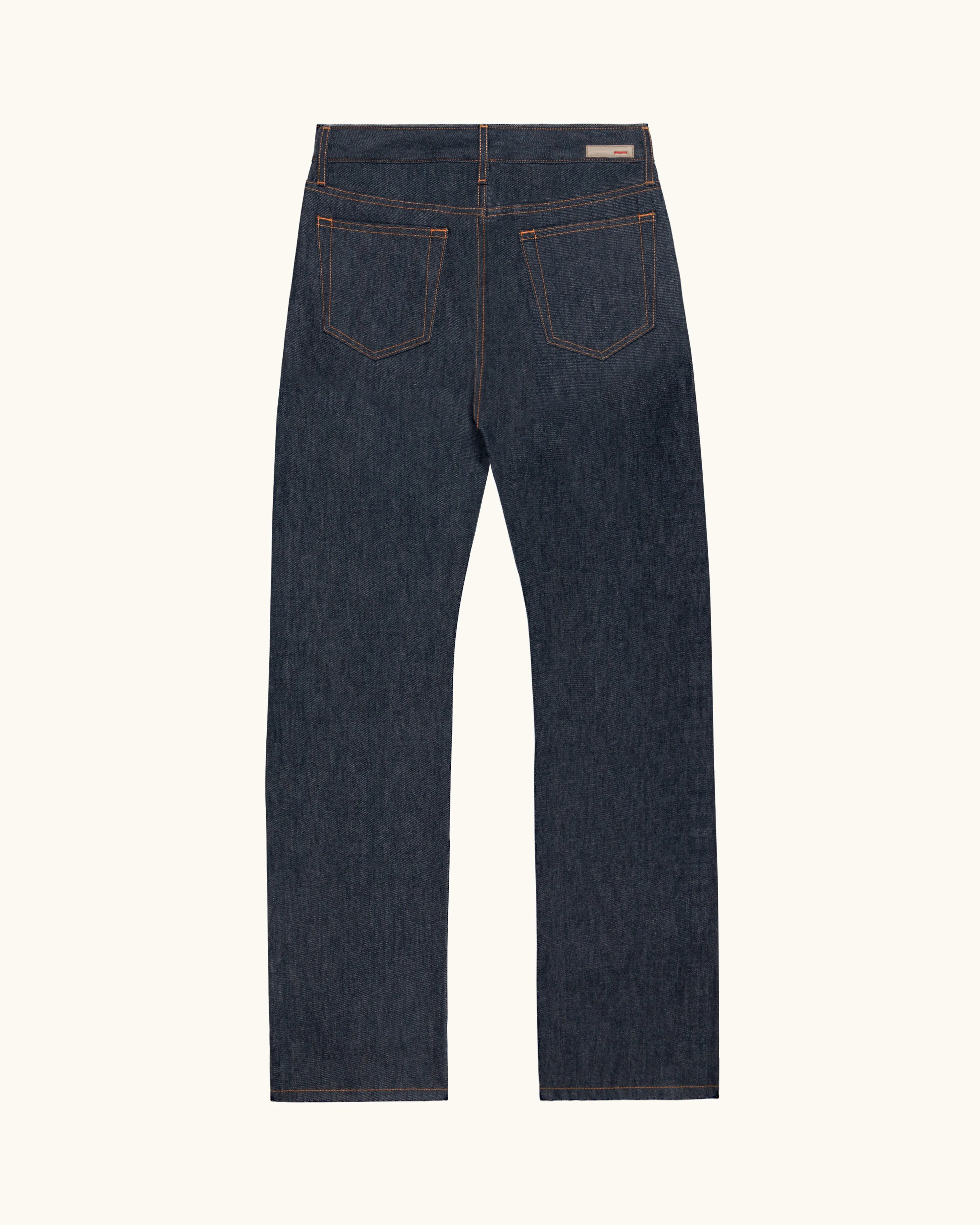 RAW STRAIGHT LEG JEANS