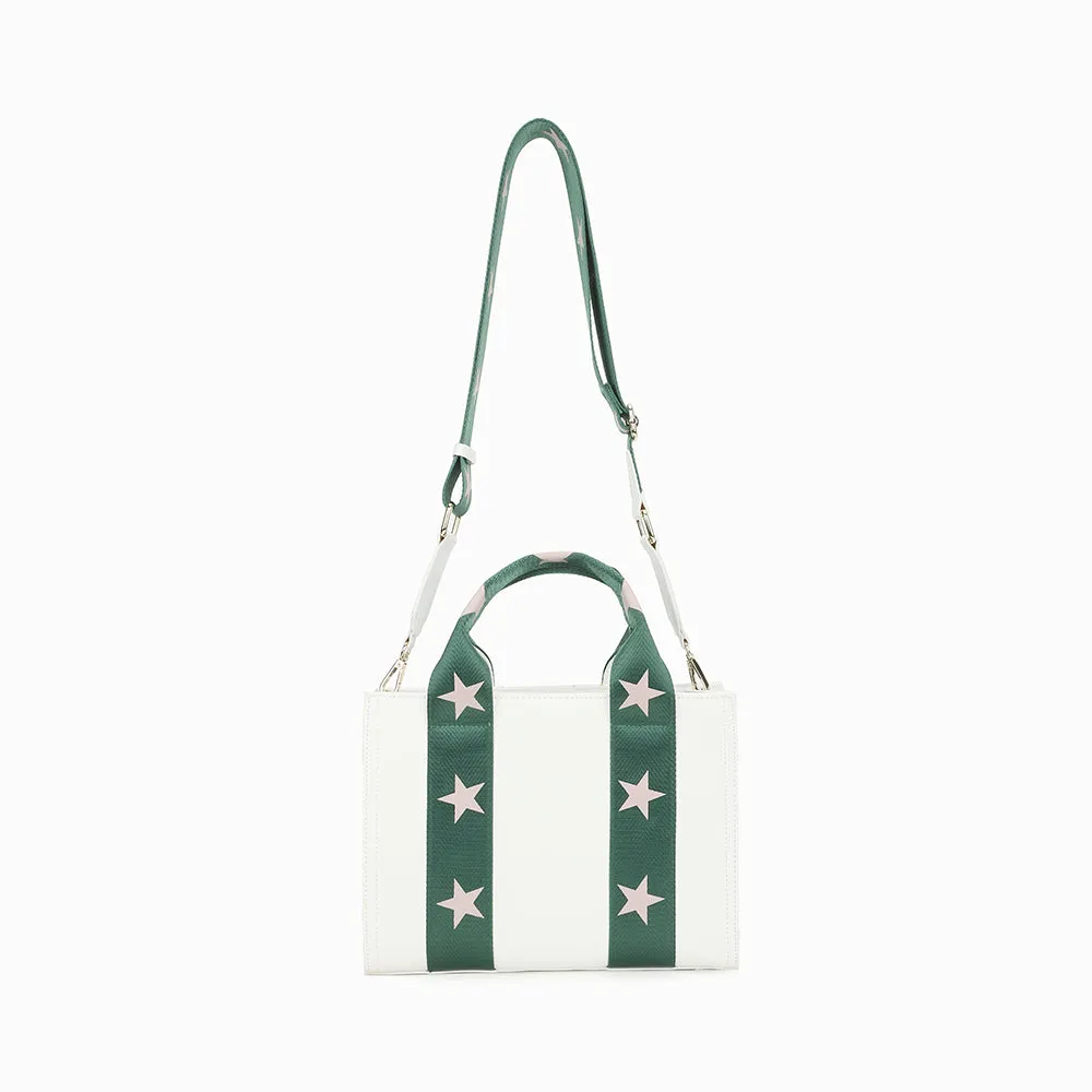 RENEE 5 BAG - WHITE GREEN