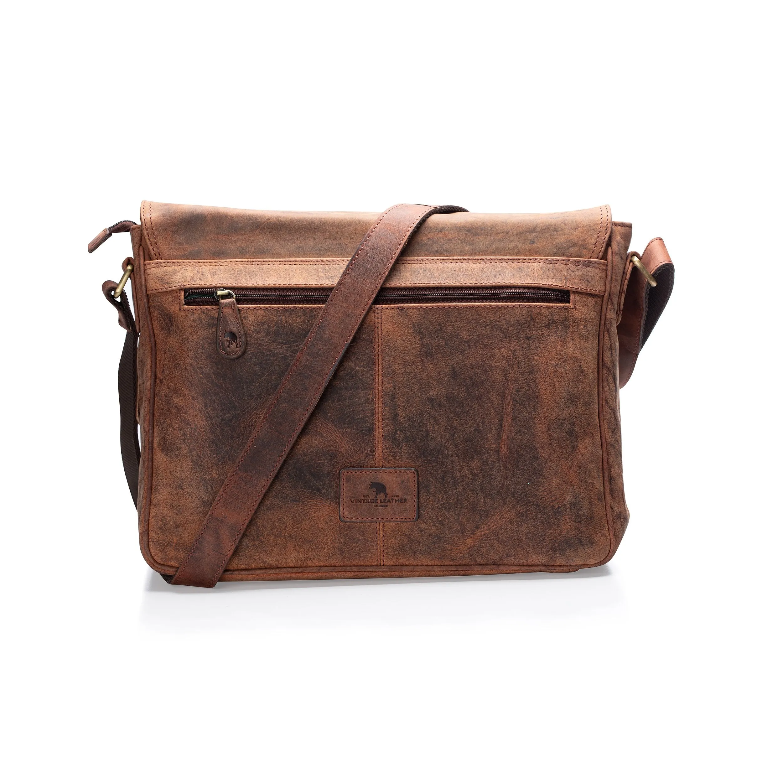 Richmond Leather Laptop Bag For Men