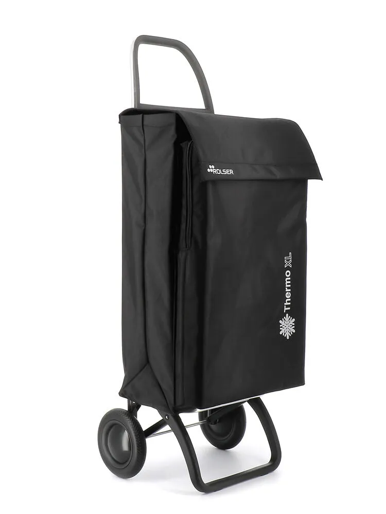 Rolser Thermo XL MF 2 Wheel Shopping Trolley - Black