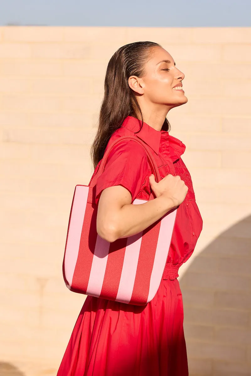 Rundle Tote, Red Pink