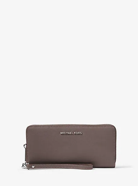 Saffiano Leather Continental Wallet