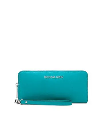 Saffiano Leather Continental Wallet