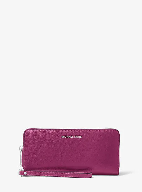 Saffiano Leather Continental Wallet