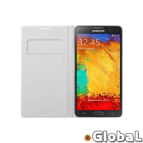 Samsung Flip Wallet for Galaxy Note 3 - White