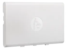 Saniflow CP0016H-ASTM BabyMedi White Plastic Baby Changing Station - Horizontal