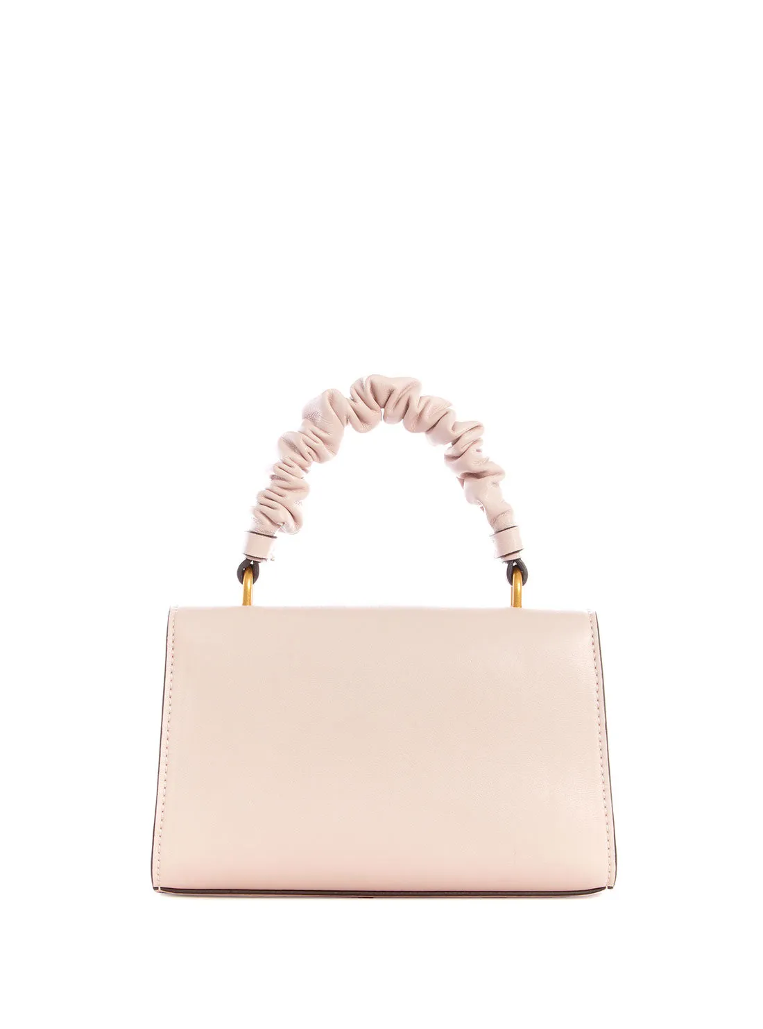 Shell Mariana Ruched Crossbody Bag