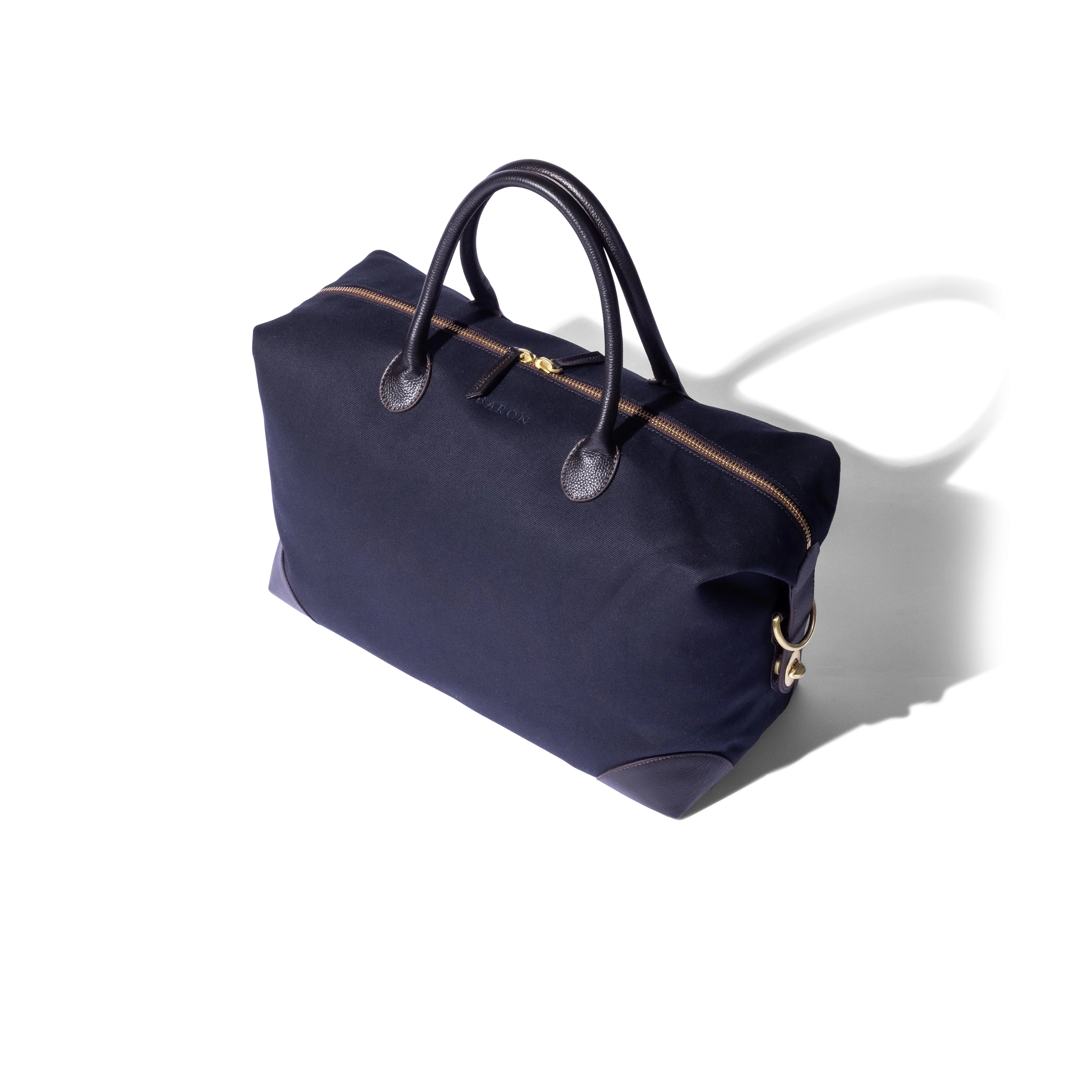 Small Weekend Bag in Blue Canvas