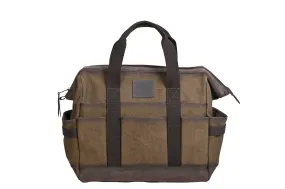 STS Ranchwear Mens Trailblazer Tool Brown/Chocolate Canvas/Leather Tool Bag