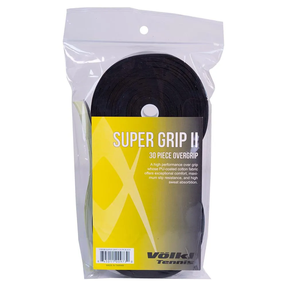 Super Grip II 30 Pack Black