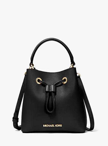 Suri Small Saffiano Leather Crossbody Bag