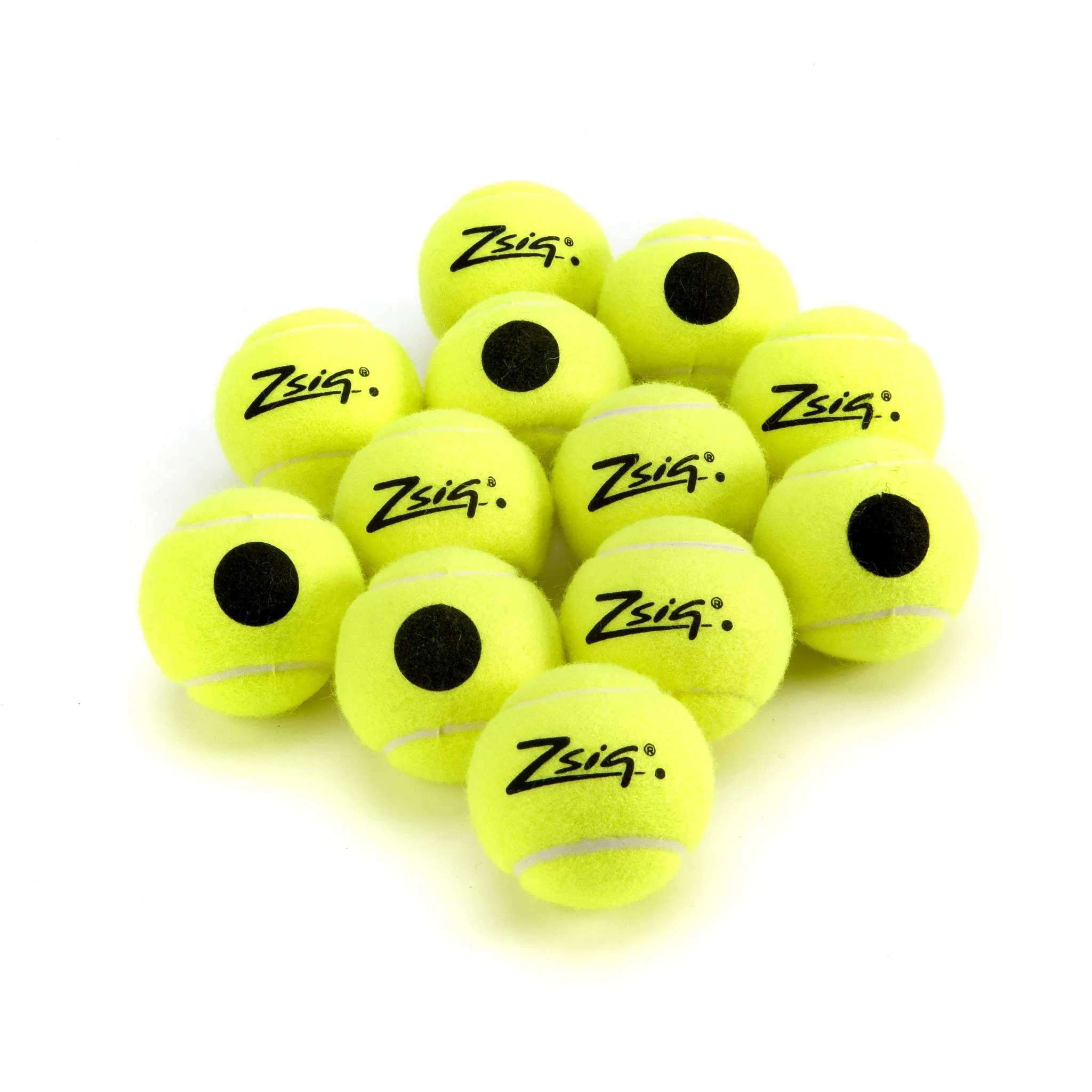 Tennis | Black Dot Training Balls | Carton of 10 Dozen (120)