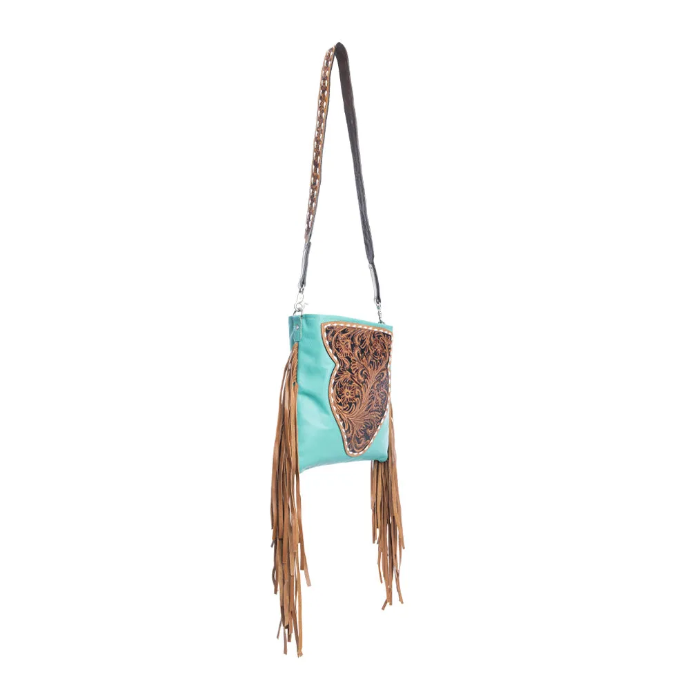 Terra Donna Concealed-Carry Bag in Turquoise