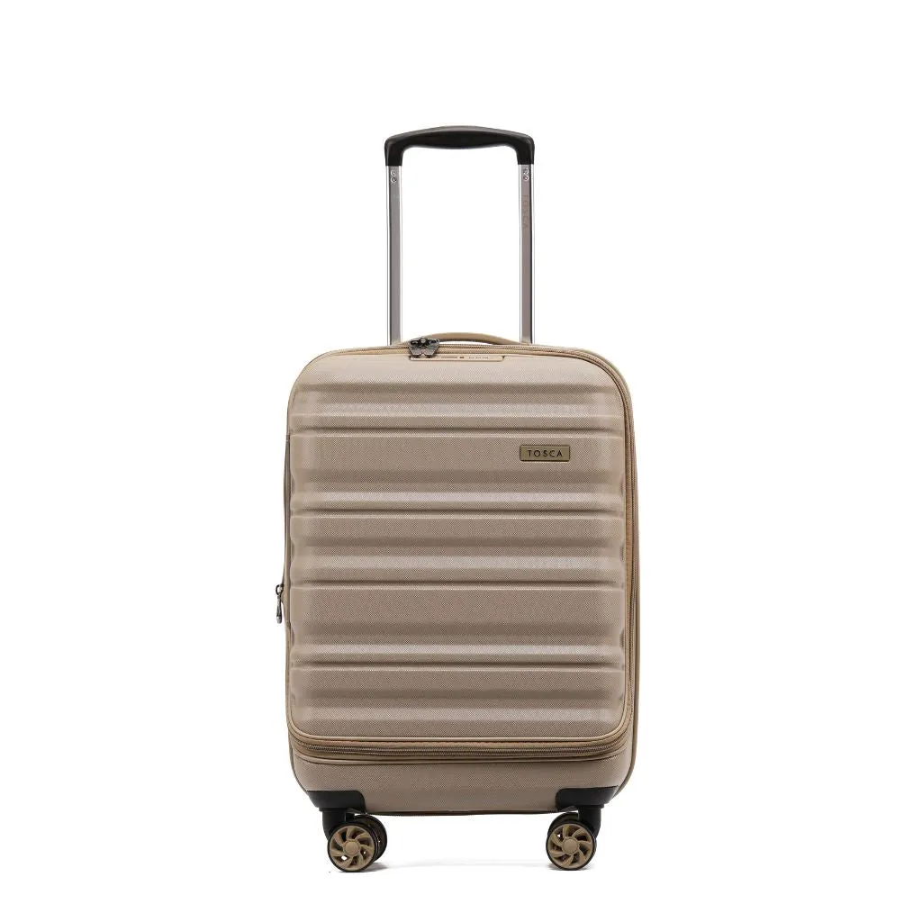 Tosca Sub Zero 2.0 Carry On 55cm Hardsided Luggage - Khaki