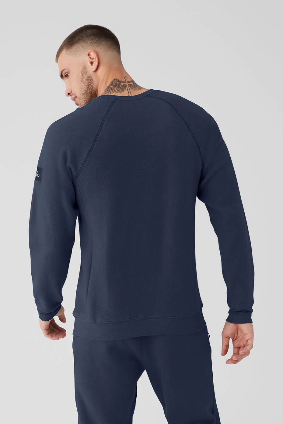 Triumph Crew Neck Sweatshirt - Navy