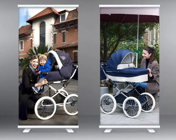 Two Way European Baby Stroller Luxury High Profile Trolley Baby Carriage