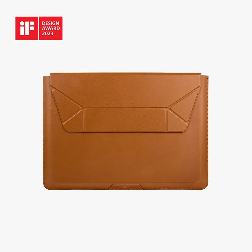 UNIQ Oslo - Laptop Sleeve with Foldable Stand (Up to 14”)