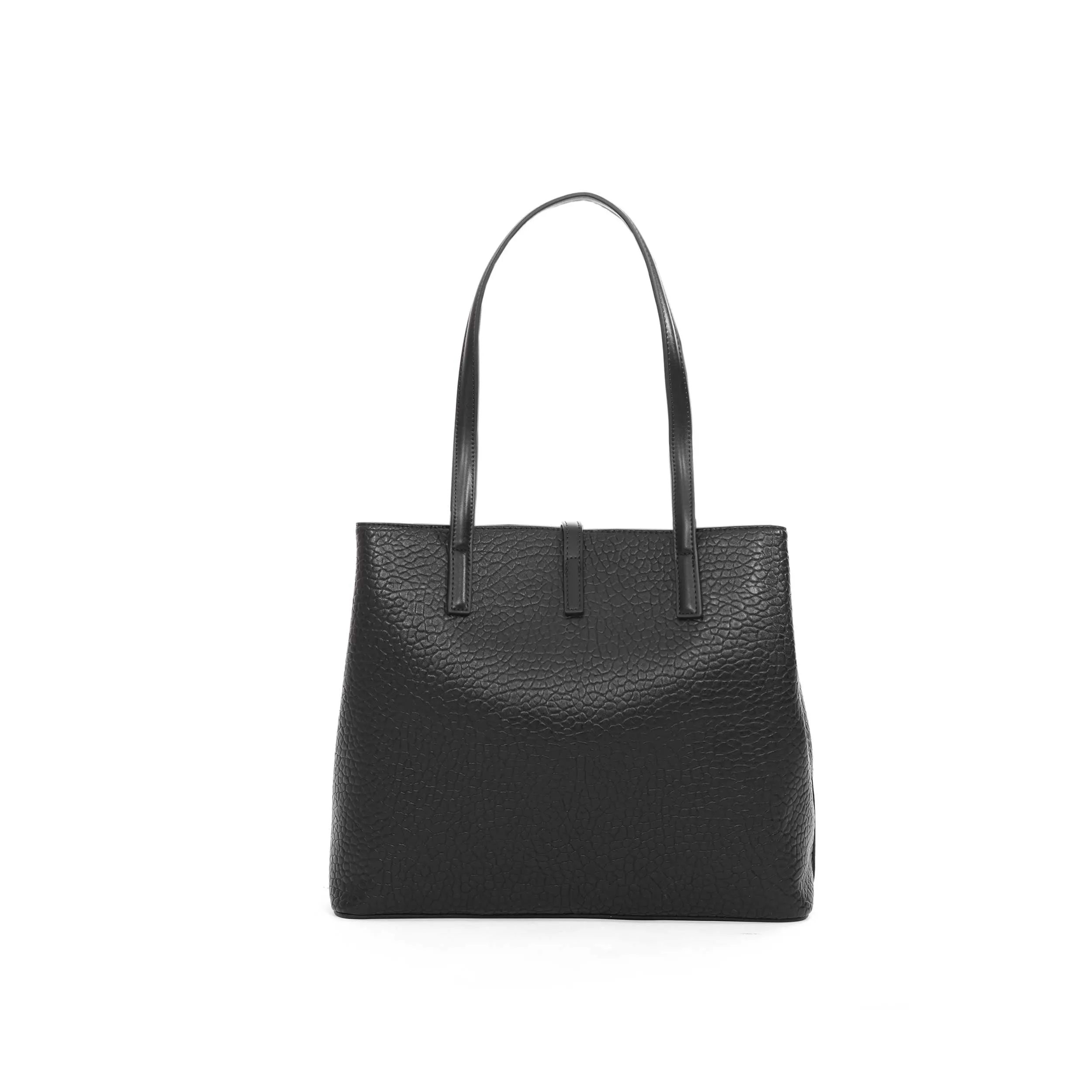 Valentino Bags Zeno Ladies Shopper Bag in Black