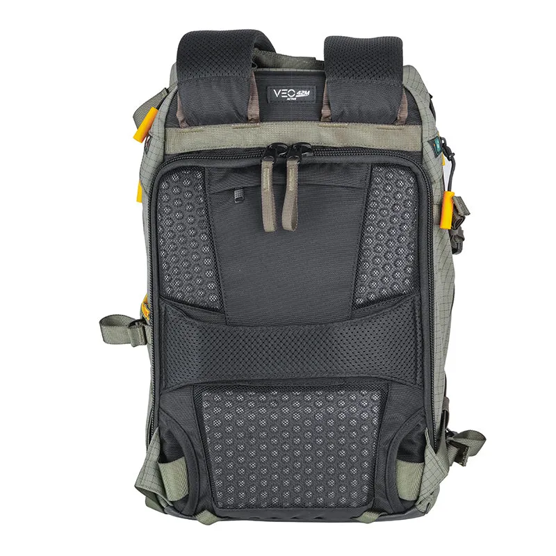 VEO Active 42M Khaki-Green Camera Backpack w/ USB Charger Connector