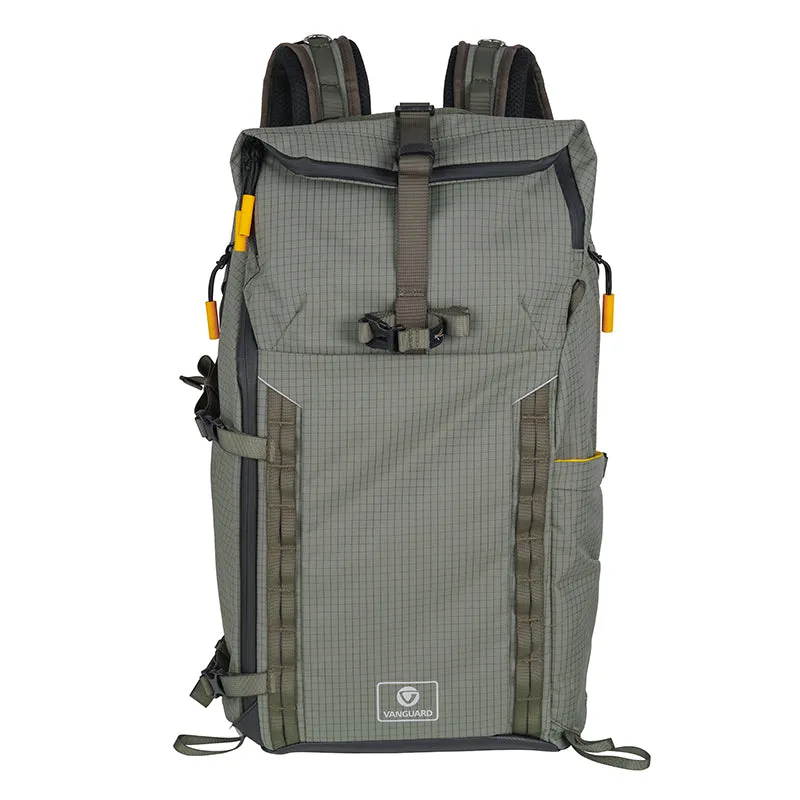 VEO Active 53 Khaki-Green Camera Backpack w/ USB Charger Connection