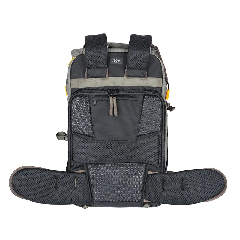 VEO Active 53 Khaki-Green Camera Backpack w/ USB Charger Connection