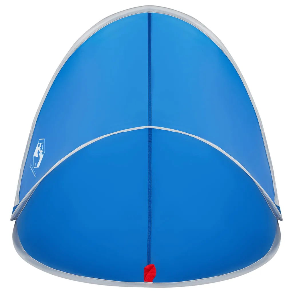 vidaXL Beach Tent Azure Blue Pop-up Waterproof