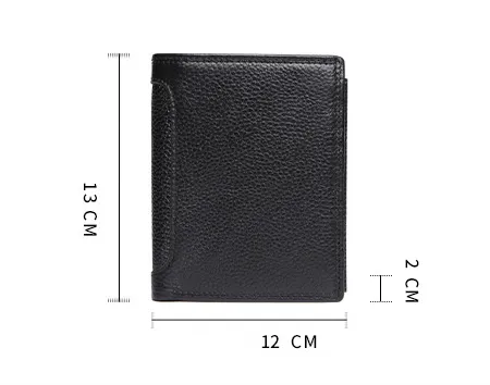 Vintage Fashion Vintage Leather Business Wallet 523