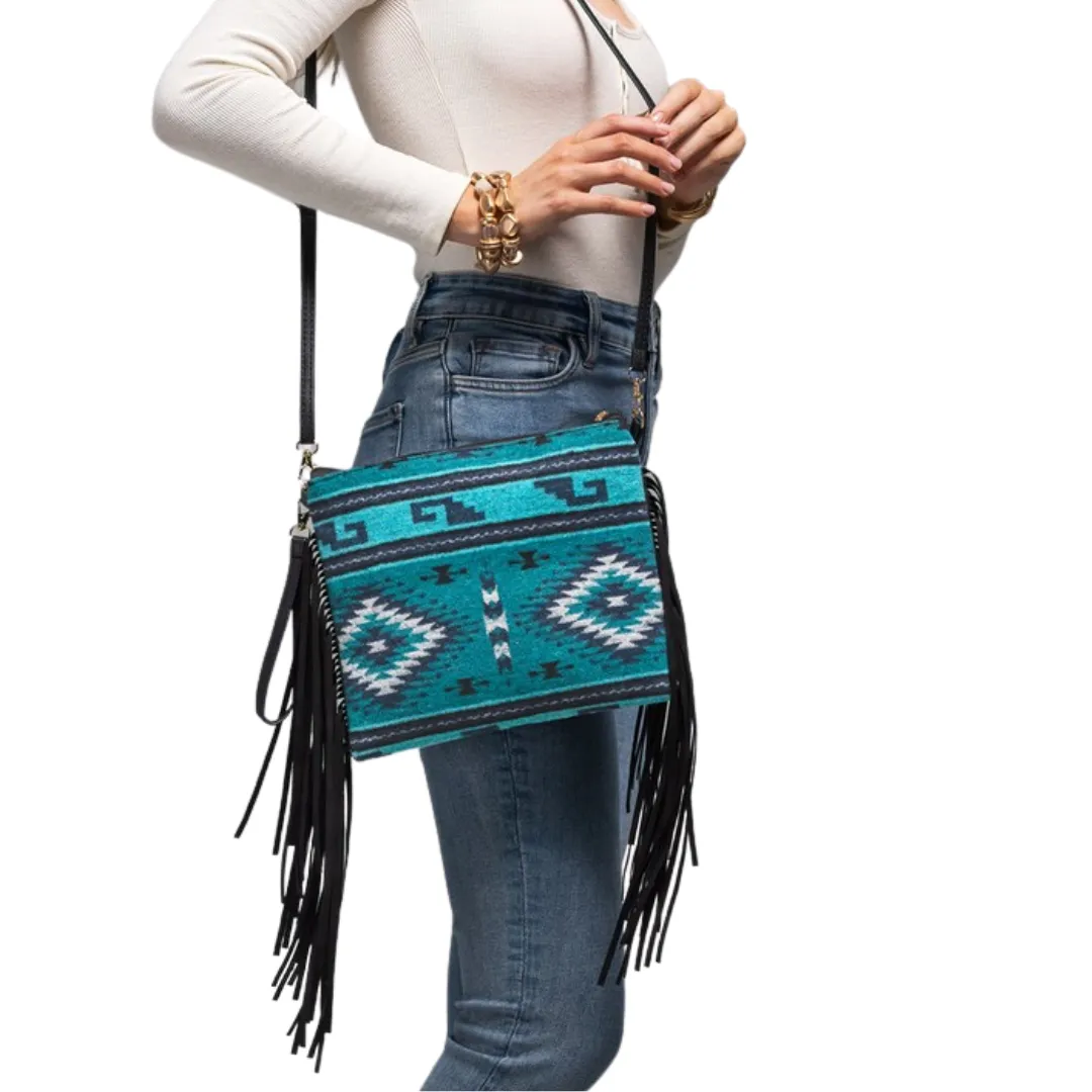 Western Fringe Crossbody Bag