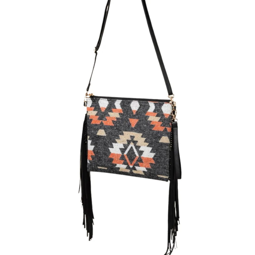 Western Fringe Crossbody Bag