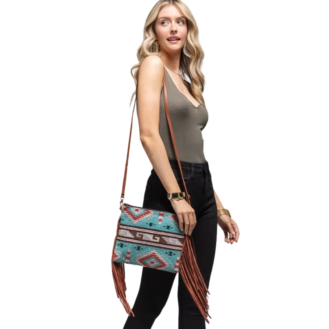 Western Fringe Crossbody Bag