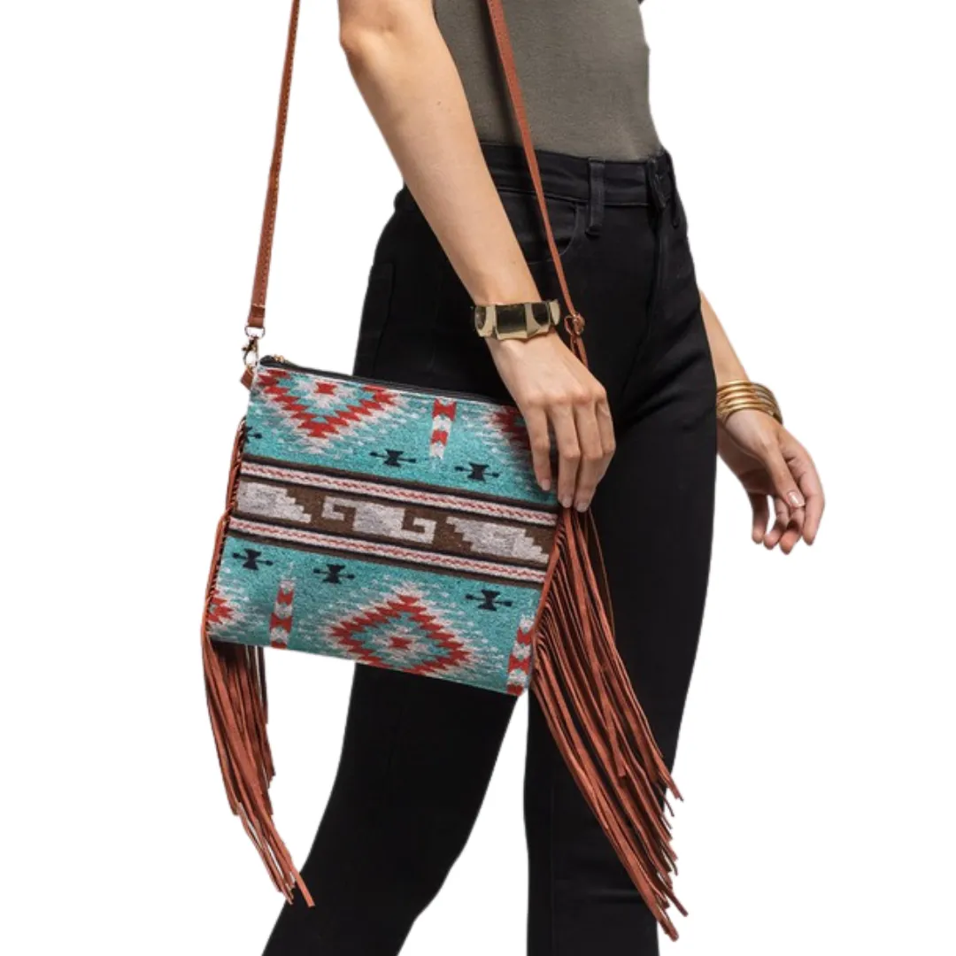 Western Fringe Crossbody Bag