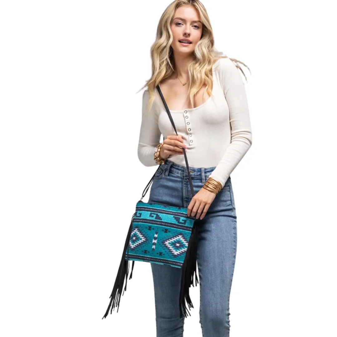 Western Fringe Crossbody Bag