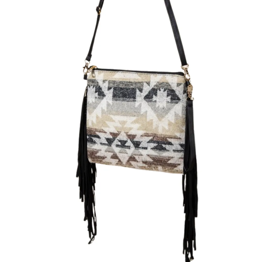 Western Fringe Crossbody Bag