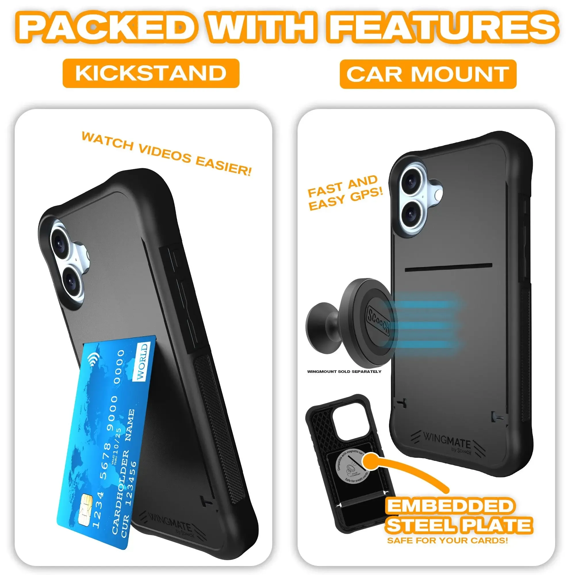 Wingmate Ultimate Bundle for iPhone 16 Plus