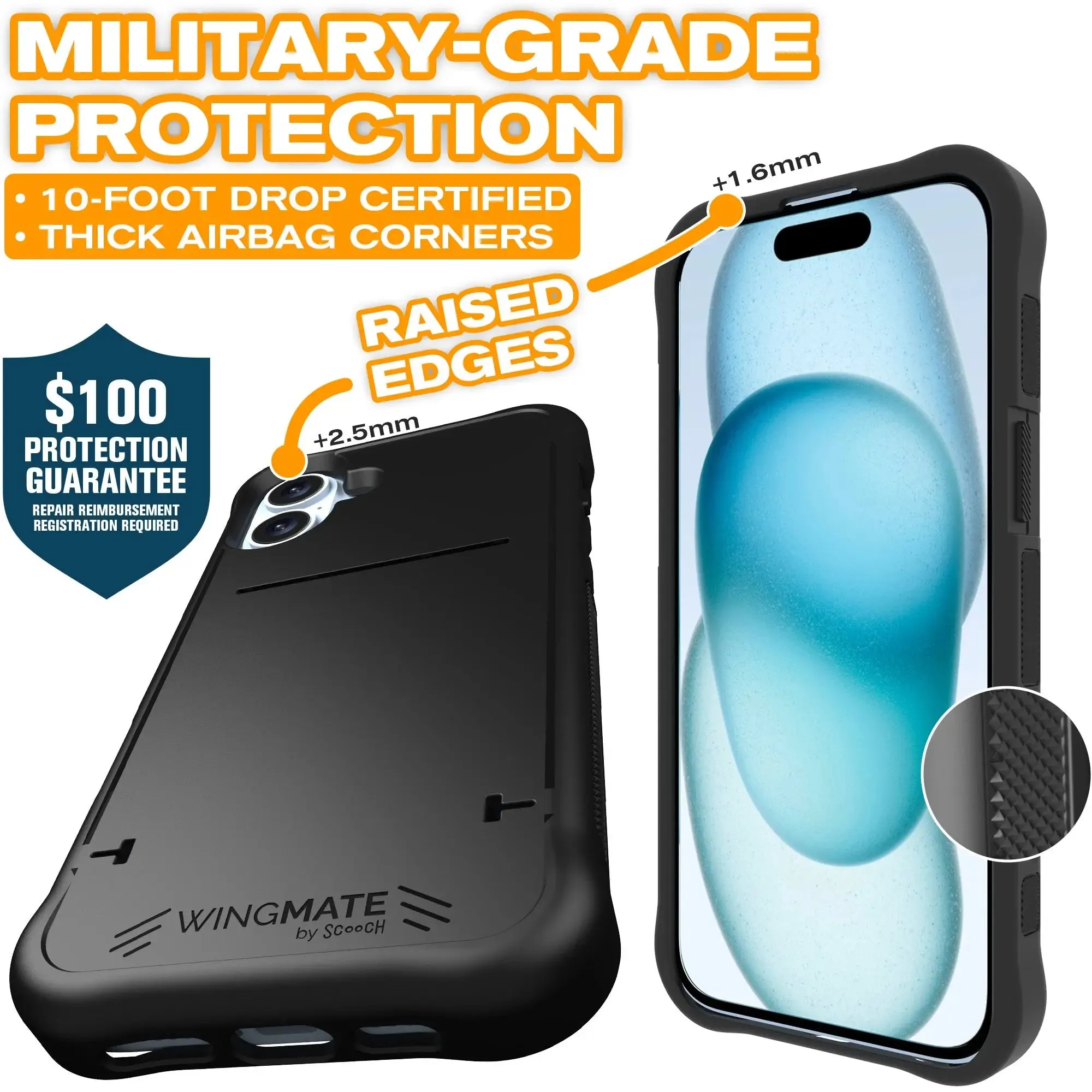 Wingmate Ultimate Bundle for iPhone 16 Plus