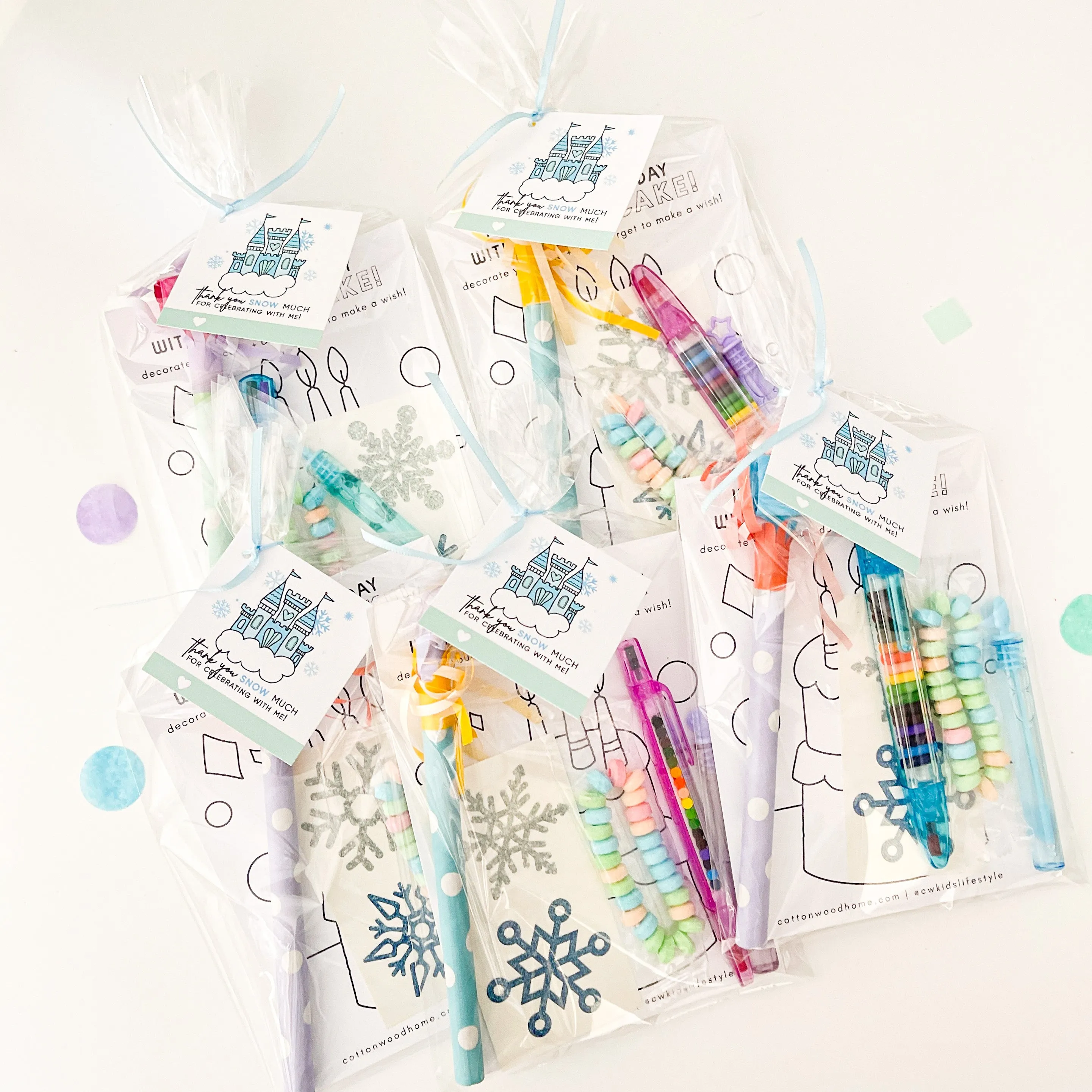 Winter Theme Favor Bag