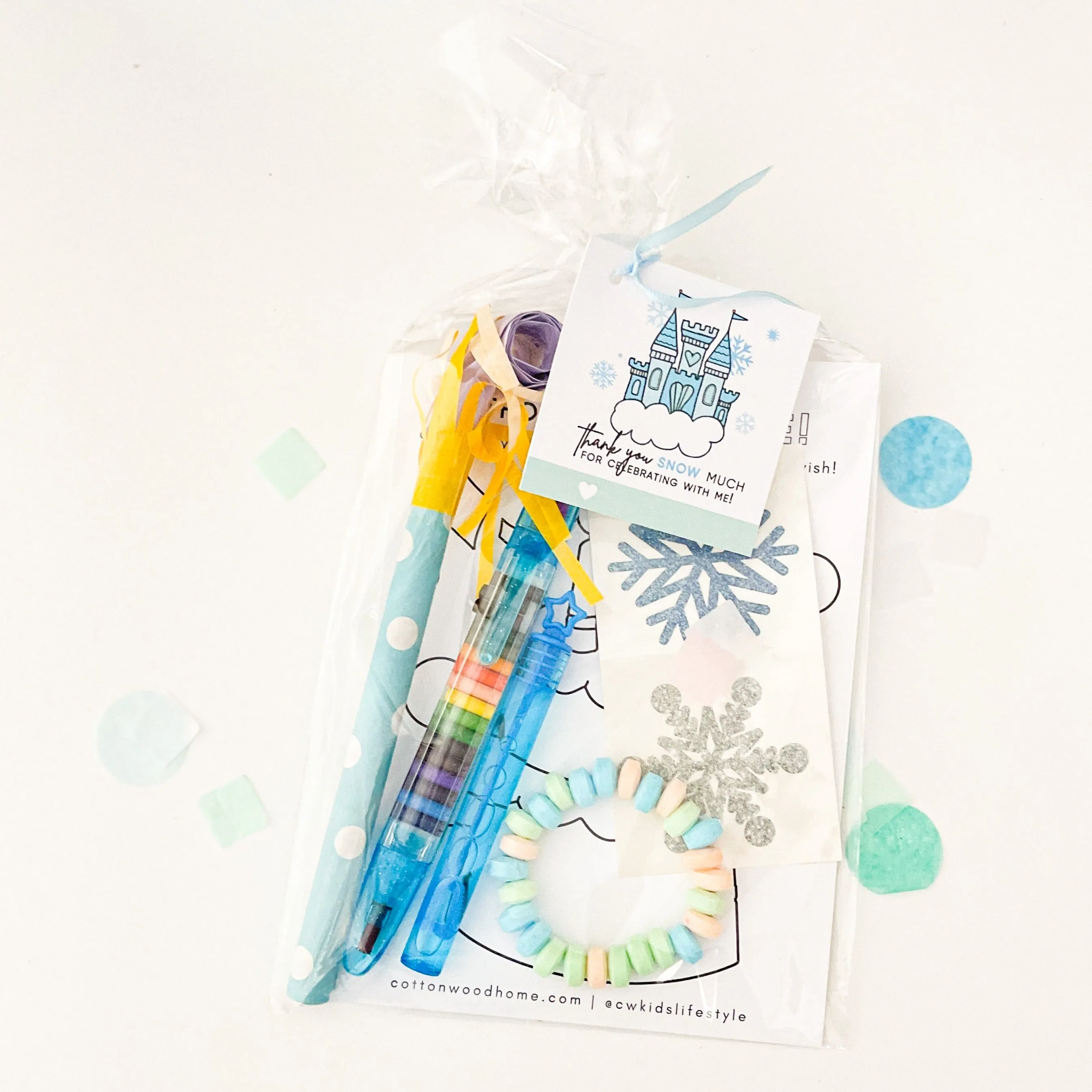 Winter Theme Favor Bag