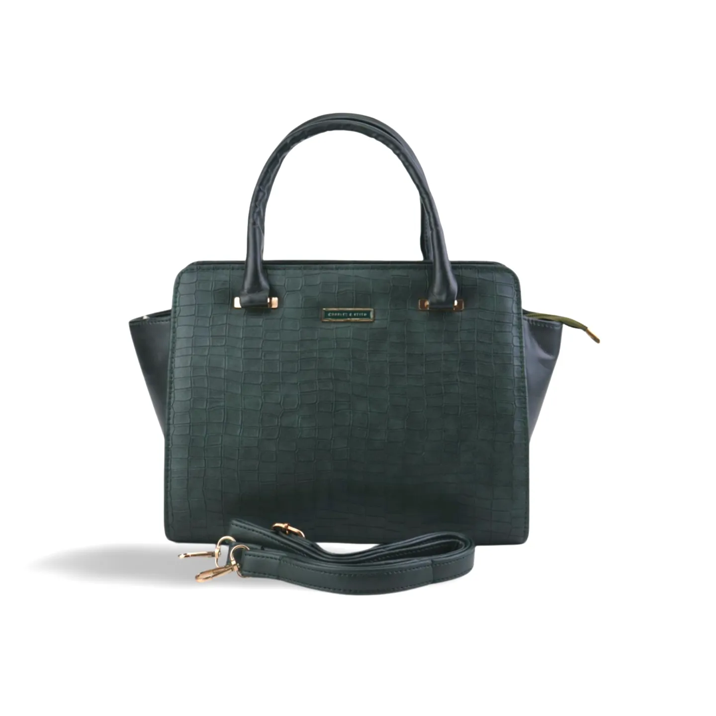 Women's Croc Skin Handbag with Strap: Perfect for Any Occasion