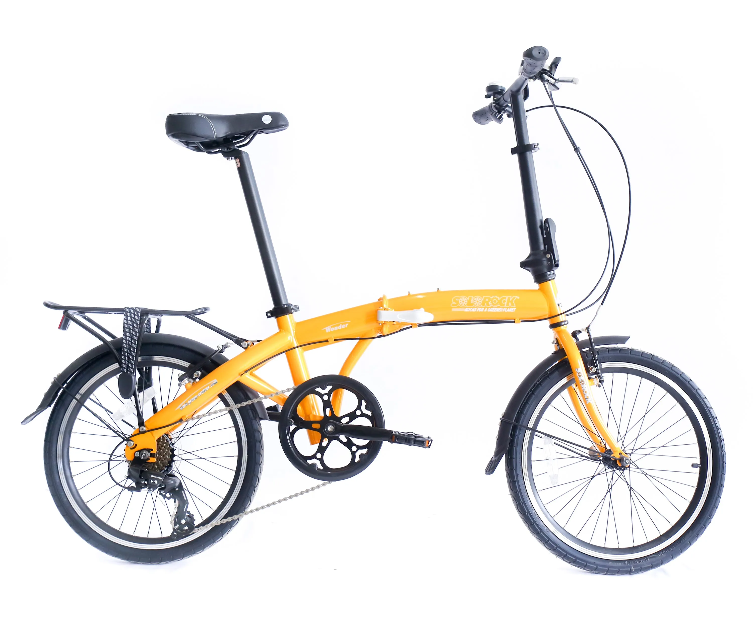 Wonder - SOLOROCK 20" 7 Speed Upgraded Steel Folding Bike