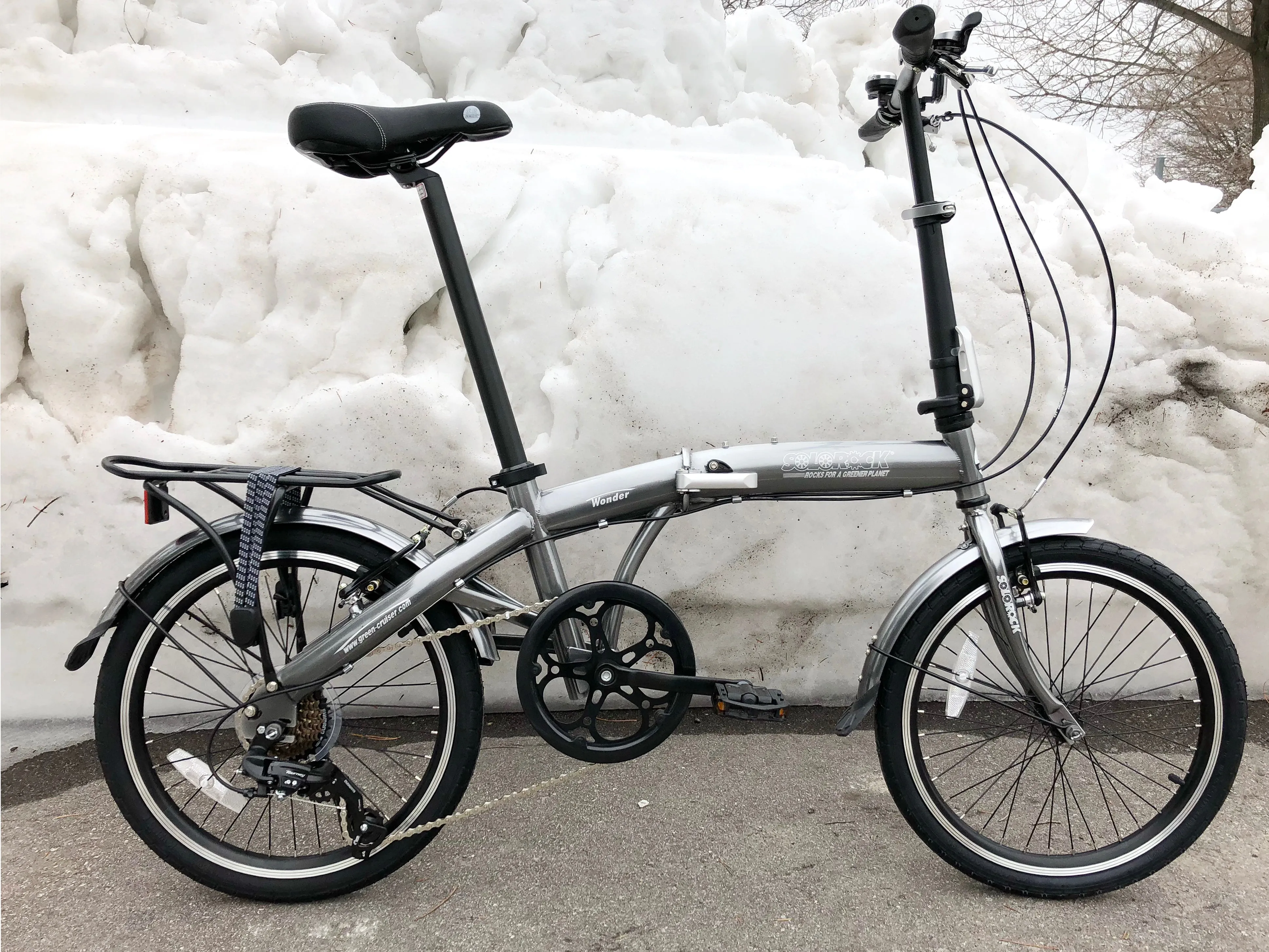 Wonder - SOLOROCK 20" 7 Speed Upgraded Steel Folding Bike