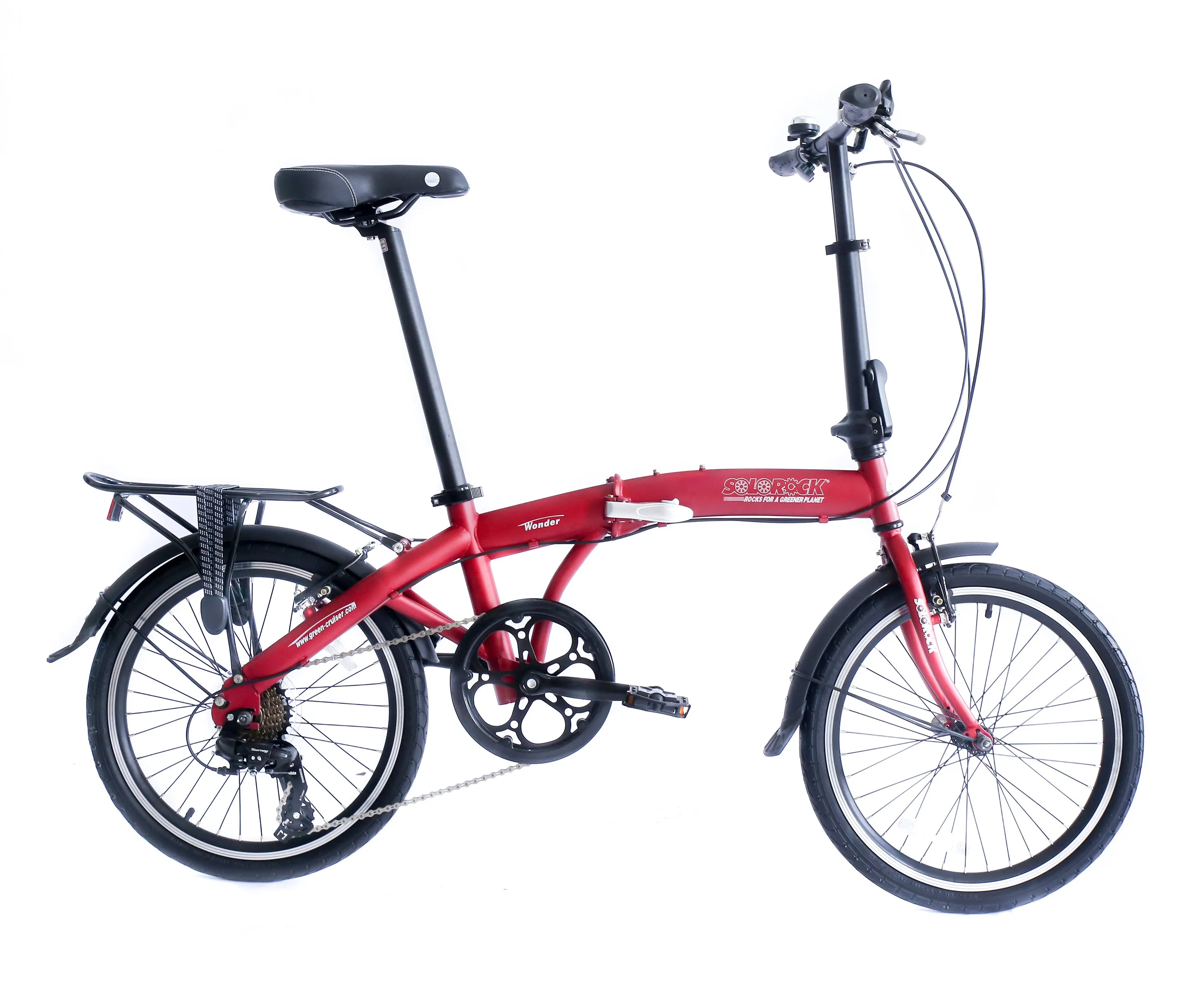 Wonder - SOLOROCK 20" 7 Speed Upgraded Steel Folding Bike