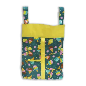 Yellow Ice-cream-Diaper & Nappy Stacker Multi-Purpose Storage for Essentials