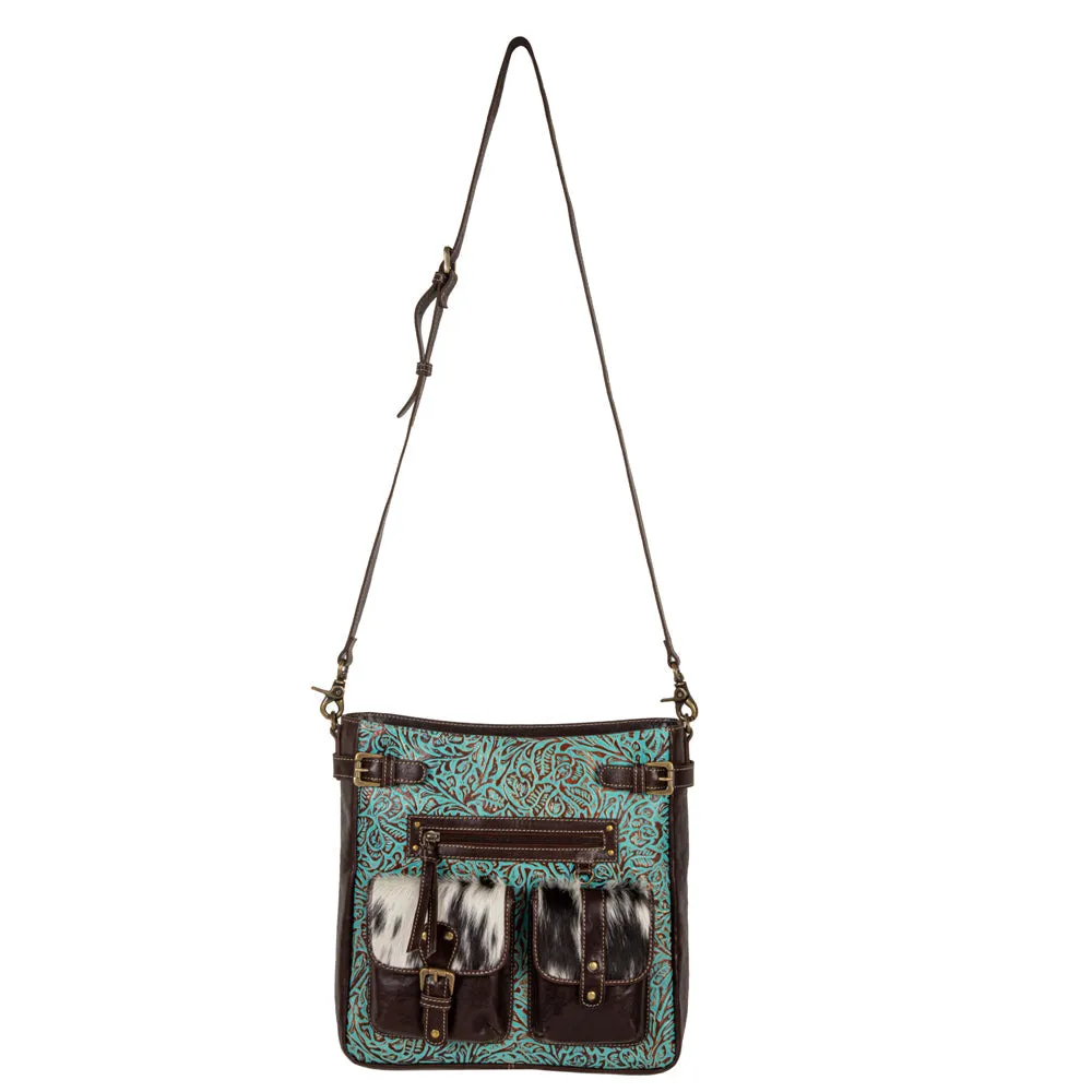 Zapata Leather Hairon Bag